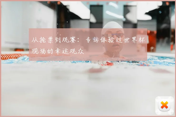 从抢票到观赛:专访体验过世界杯现场的幸运观众