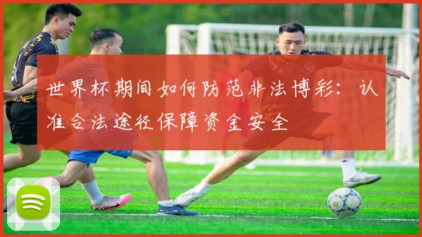 世界杯期间如何防范非法博彩:认准合法途径保障资金安全